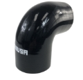 Picture of 1Pcs 45° Swivel Fuel Oil Gas Line Hose End 10AN AN10 Union Elbow Fitting Black
