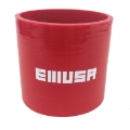 3" to 3" 3-Ply Red Universal Red Straight Coupler Reducer Silicone Hose