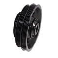 Aluminum Performance Black Crank Pulley for 92-95 Civic SOHC D15 D16 D15B7 D15B8