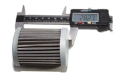 Picture of AN6 AN8 AN10 Inline 50 Micron High Flow Fuel Filter w/reusable SS Filter Black