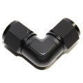 (one) AN10 Female to 10AN AN-10 Female 90 Degree Flare Swivel Fitting Adapter