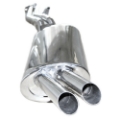 Picture of SS Axle Back Exhaust fits 1987-1991 BMW E30 325ic / 325ix / 325is