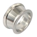 Picture of Universal 3" ID to 2.25" ID V-Band Mild Steel Flange Adapter 1.5" Height