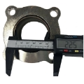 Universal Steel 2.5" V-Band Flange to GT35 GT3582 4 Bolts Flange Adapter
